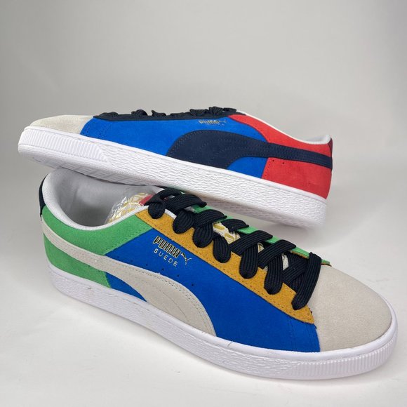 Puma Suede Classix Multicolor Athletic Lifestyle Shoes. Size 10&11.5 381773-03 main image 4